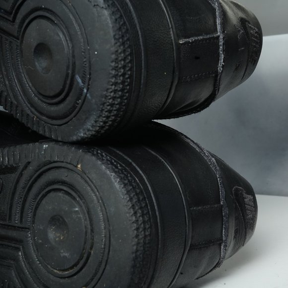 Nike Air Force 1 '82 Black low-top sneakers - 314192-009 | 6Y - Picture 9 of 11